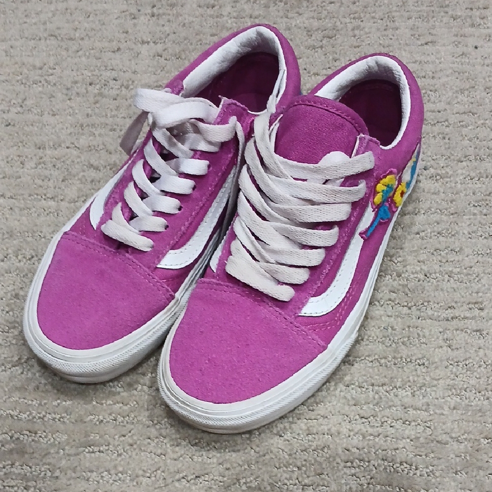 Vibrant Pink Kids Shoes
